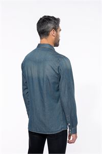 CAMICIA UOMO JEANS DENIM